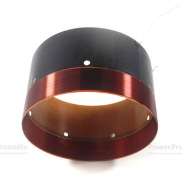 1pcs 125.1mm Speaker Bass Voice Coil Woofer BASS in and out with holes