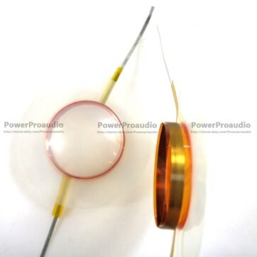 10PCS/LOT Aluminium Flat wire  Diaphragm for JBL 2414H 2414H-1 voice coil  8 ohm