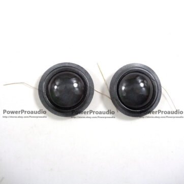 2 pcs 25.5mm 1" 8 ohm Tweeters transaparent silk diaphragm dome horn speaker