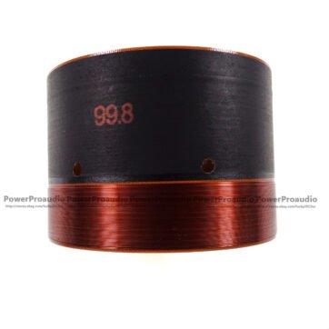 2pcs 99.8MM Audio Bass Speaker Voice Coil Subwoofer Woofer Sound 2 Layers Outer