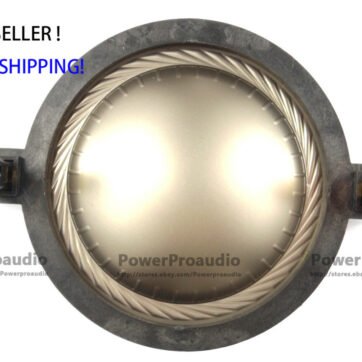 2PCS Diaphragm for B&C DE900, DE910, DE950, DE60, DE63 Driver Titanium Dome 8ohm