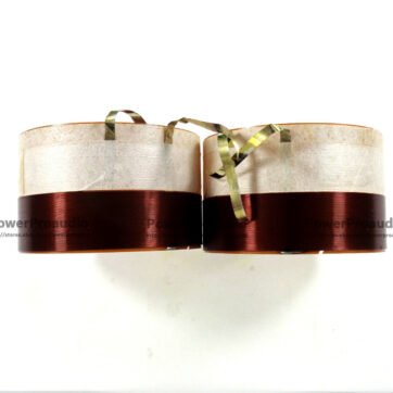 2pcs 100MM Audio Bass Speaker Voice Coil Subwoofer Woofer Sound CCAR FLAT WIRE