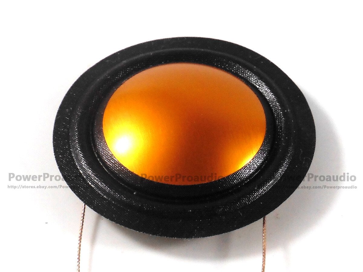 20pcs 26mm 25.9mm gold color titanium with silk horn 4 ohm Tweeters voice coil - 图片 2