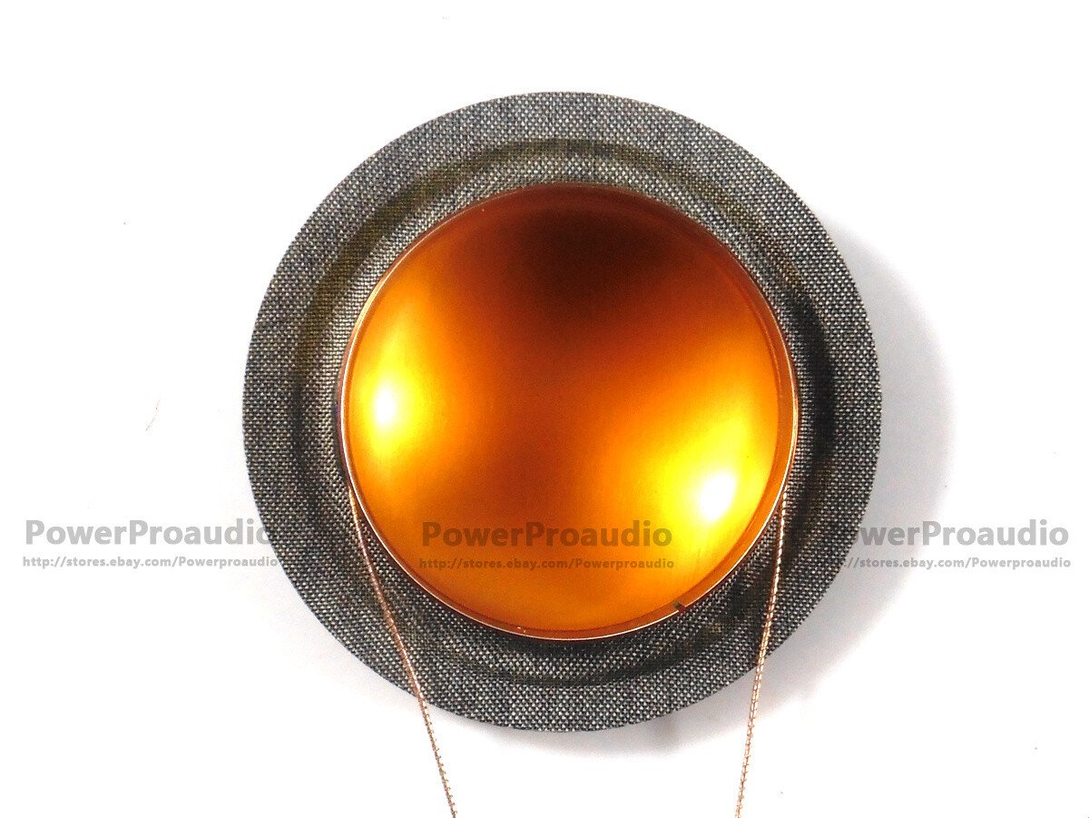 20pcs 26mm 25.9mm gold color titanium with silk horn 4 ohm Tweeters voice coil - 图片 3