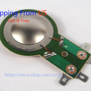 2pcs Titanium Dome Diaphragm For Foster/Fostex N30,025N08, 025H27, 025H30 4 Ohm