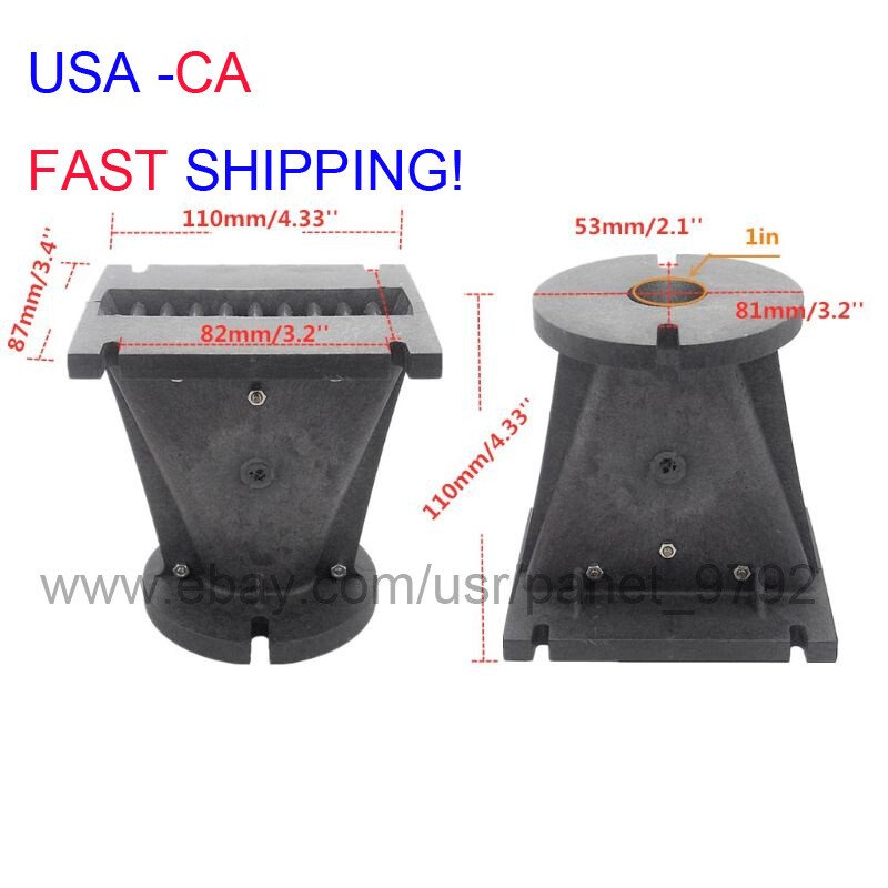 2pcs Line Array Speaker Horn Wave Guide 1 Inch Throat For DJ Home Theater CA