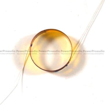 50pcs/lot 19.4mm  Tweeters voice coil Repair Kit 4 ohm Lead wire both way