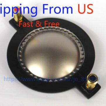 4pcs Replacement Diaphragm PRV AUDIO RPD3240Ti-8 for D3240Ti 2" Driver 8 Ohms