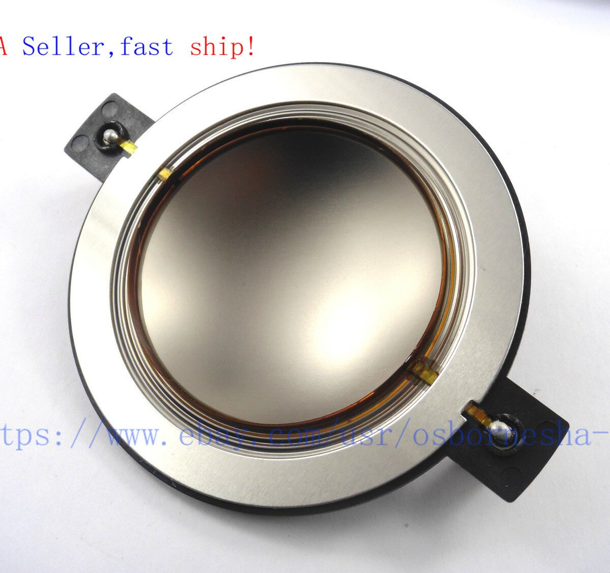 2PCS Diaphragm For P-Audio BMD750 Turbosound CD210 CD212 Voice coil US SHIP - 图片 6
