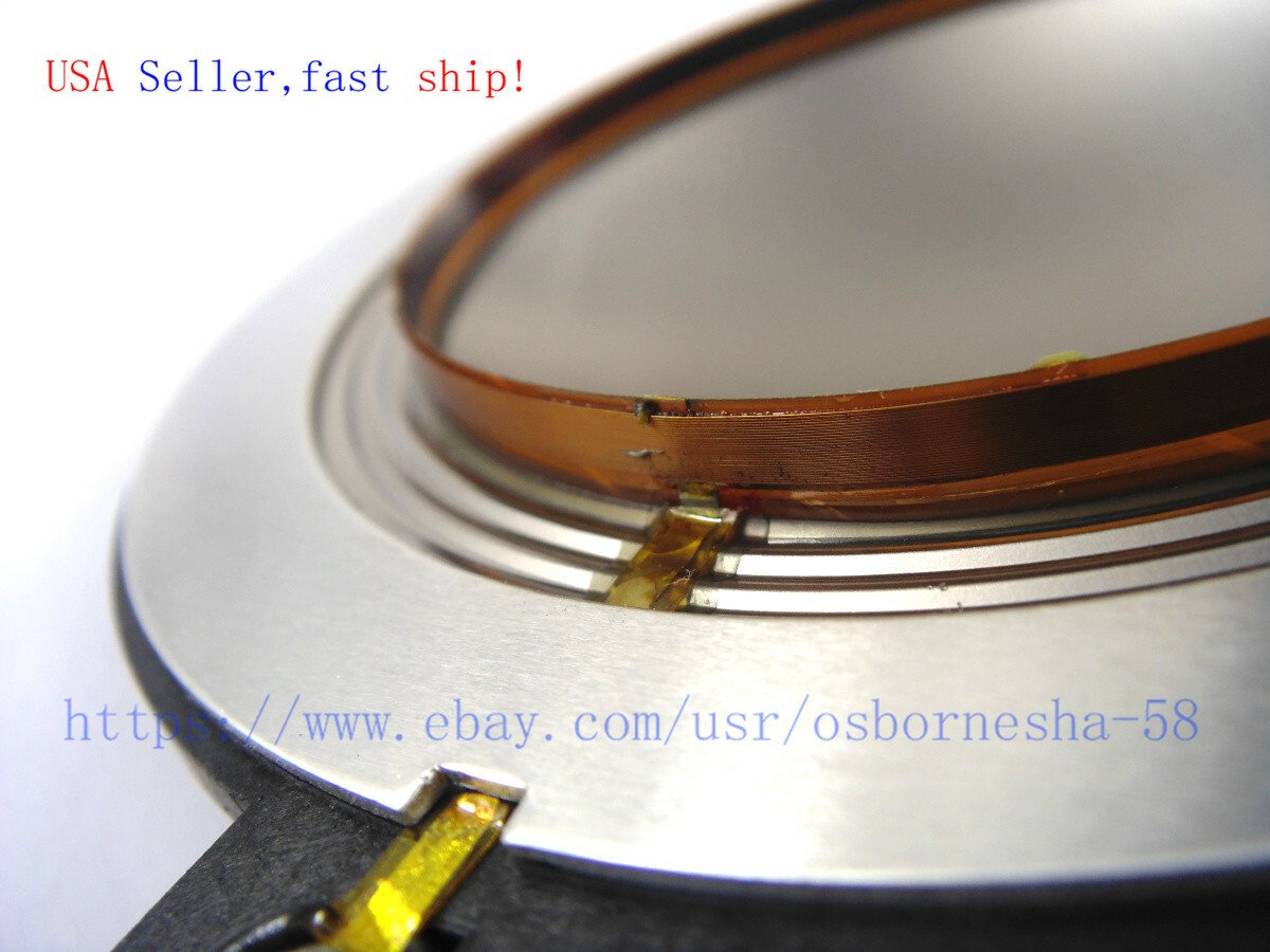 2PCS Diaphragm For P-Audio BMD750 Turbosound CD210 CD212 Voice coil US SHIP - 图片 7