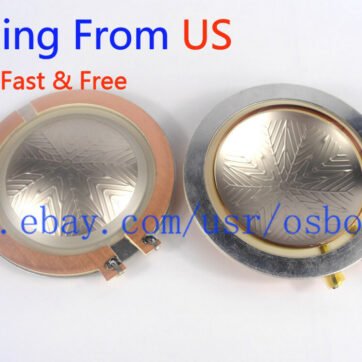 2 X  Diaphragm For Selenium D3300Ti , RPD3300Ti, D3305Ti & D3500Ti Horn 16Ohm US