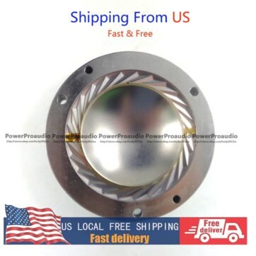 4PCS Replacement Titanium Diaphragm Fit For Altec Lansing 604, 802, 806 8 Ohm