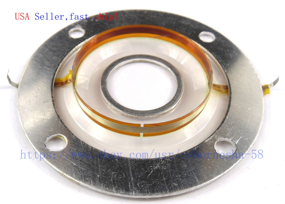 2PCS Diaphragm For JBL 2408J, JBL 2407J, PRX, MRX, VT 2406 8 ohms US NJ - 图片 2