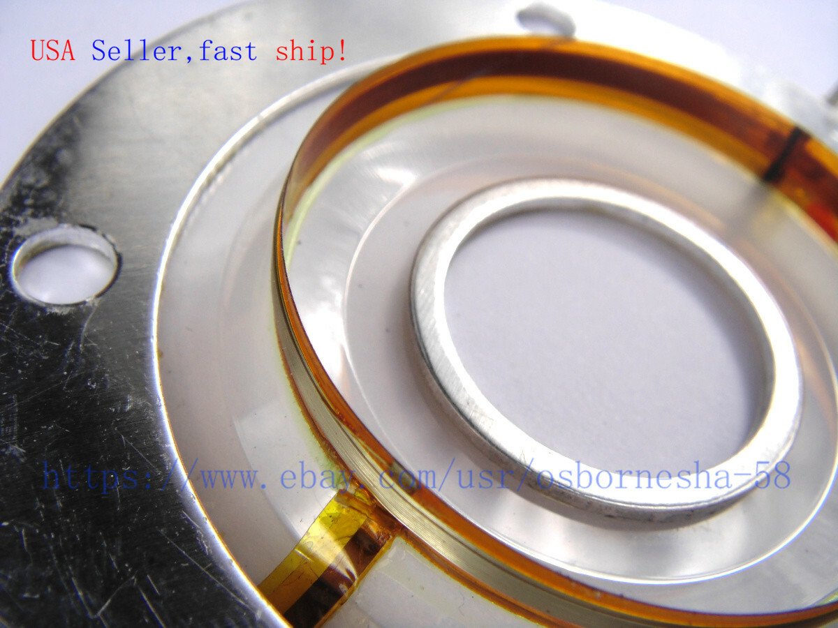 2PCS Diaphragm For JBL 2408J, JBL 2407J, PRX, MRX, VT 2406 8 ohms US NJ - 图片 3