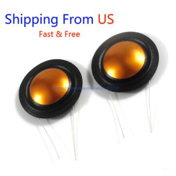 2pcs 26mm Diaphragm for B&W cdm1,cdm1se,cdm7,cdm7se,cdmcse,p4, p5,cc6 4Ohms US