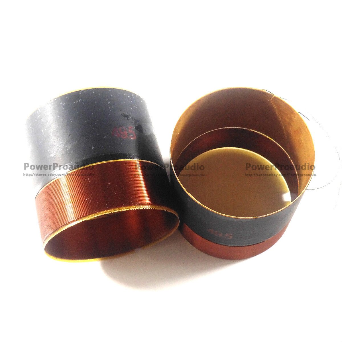 2 pcs Voice Coil 49.5mm Glass fiber woofer loudspeaker 8 Ohm In/Out 2Layers - 图片 4