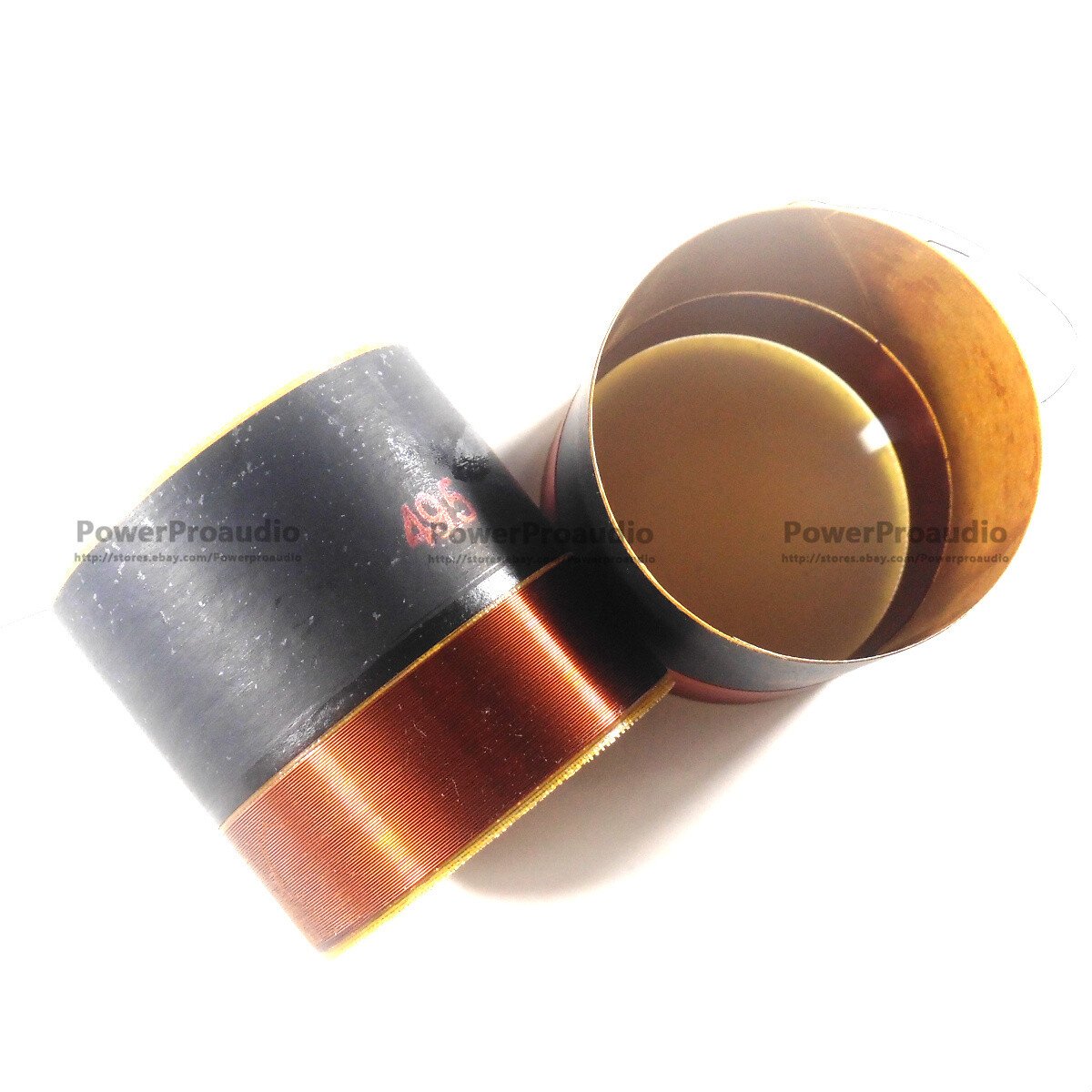 2 pcs Voice Coil 49.5mm Glass fiber woofer loudspeaker 8 Ohm In/Out 2Layers - 图片 5