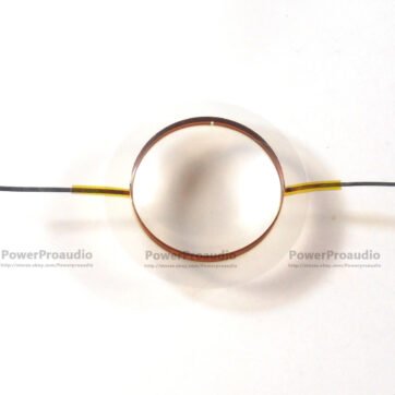 Transparent Polyester Diaphragm Repair Kit  Flat Wire VC 44.4mm 8 Ohm
