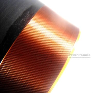 8pcs(4pair) 60.5mm glassfiber  Bass voice coil Pure copper Round wire 8 ohm