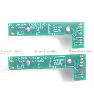 2XUPGRADE (DWX2682 / DWX2684) Ch2 or Ch4 Fader Assembly for Pioneer DJM 700 ALPS