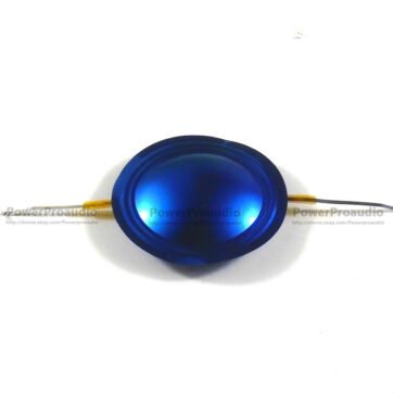 1Pcs Blue Titanium Film 34.5 Core Horn Tweeter Diaphragm Unilateral ALR Wire