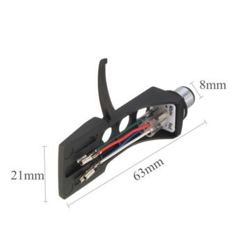 1Pcs Black Turntable Head shell For Technics For Other Turntables 4 Pin Contacts