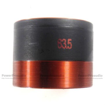 1PC  63.5MM Audio Bass Speaker Voice Coil Subwoofer Woofer Sound 2 Layers In/out