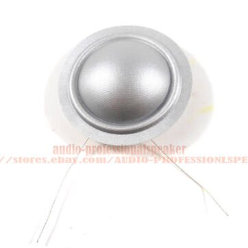 2pcs 25.4mm silver silk Tweeters Diaphragm speaker 4 ohm horn voice coil