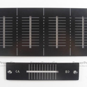 2SETS OEM Main Faceplate for Pioneer DJM800 Fader Panel DAH2427,DAH2426