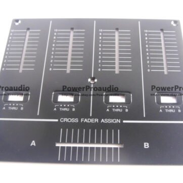 DNB1155 Fader Panel (black) for Pioneer DJM 700K