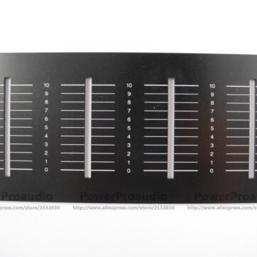 2PCS New OEM Plate For DJM800 Channel Fader Panel Replacement Plate DAH2426