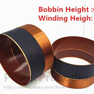 2PCS /LOT 102mm  Horn Speaker Bass Voice Coil 8 Ohm