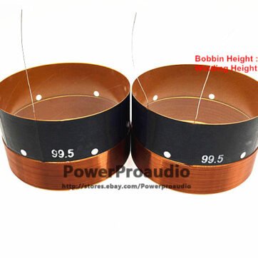 2PCS /LOT 99.5mm  Horn Speaker Bass Voice Coil 8 Ohm