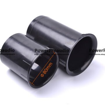 2pc Speaker Port Tube Speaker Vent For Phase-inverted Subwoofer box 96x238mm ABS