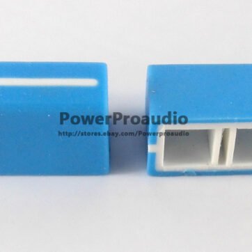 4pc Channel Crossfader Fader Cap Knob For RANE 57 TTM57 TTM57sl TTM57mk2（BLUE）