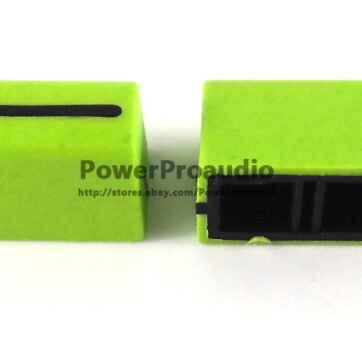 4pc Channel Crossfader Fader Cap Knob For RANE 57 TTM57 TTM57sl TTM57mk2（GREEN）