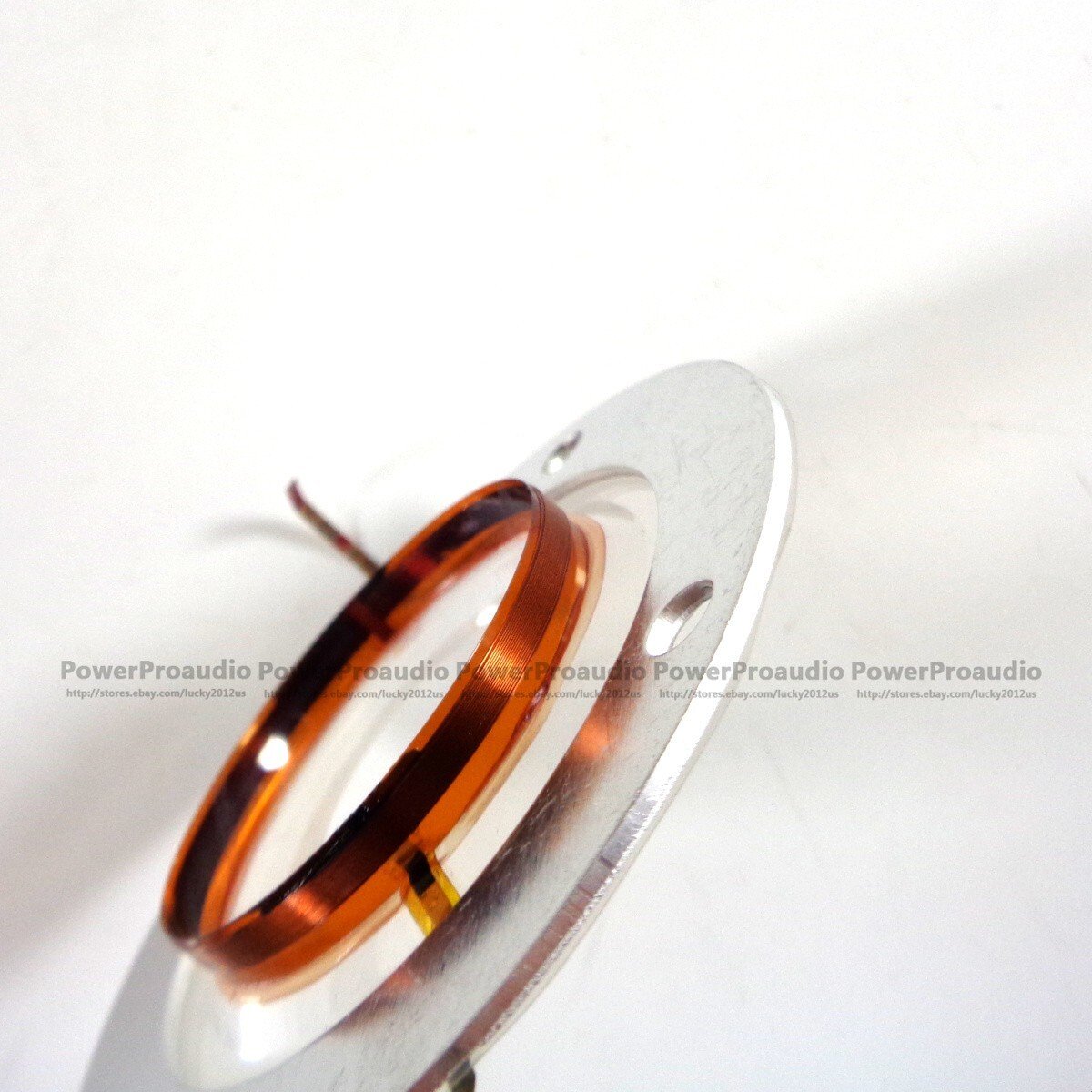 2PC Copper Round Wire Diaphragm Dome Menbrance +Coil for 16 ohm VC 38mm - 图片 3