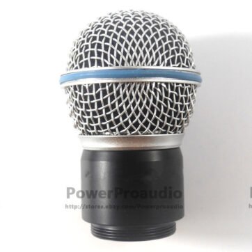 Replacement Ball Head Mesh Microphone Grille with capsule for BETA 58A