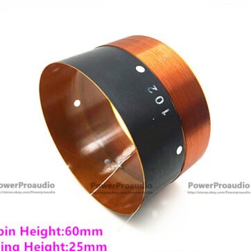 102mm Voice coil Copper wire  8 Ohm For Loudspeaker Repair