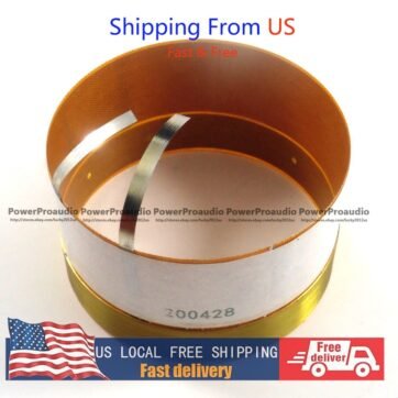 2 * QUALITY  Aluminium Wire voice coil for JBL 2226H,JBL 2226 Woofer 8 ohms