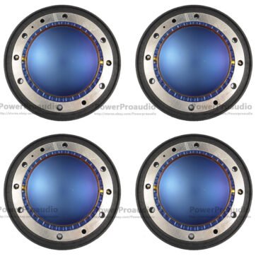 4PCS Diaphragm for EV Electro Voice QRX115 75, QRX153 75, QRX212 8 ohm
