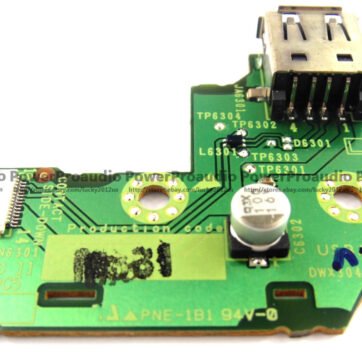 6PCS spare part CDJ2000 USB connector with PCB baord ASSY DWX3043