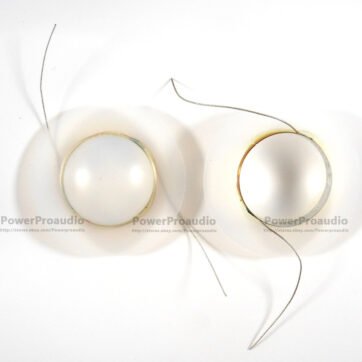 2 pcs 25.4mm 25.5mm (1") polyester diaphragm dome Tweeters voice coil 8ohm
