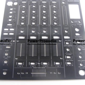 OEM Main Faceplate for Pioneer DJM800 DNB1144 Fader Panel DAH2427,DAH2426