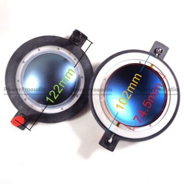 2PCS Blue  Diphragm For Nexo DE75TN DE750-8 DE750TN DE82 CD5005 ASV7632 Driver