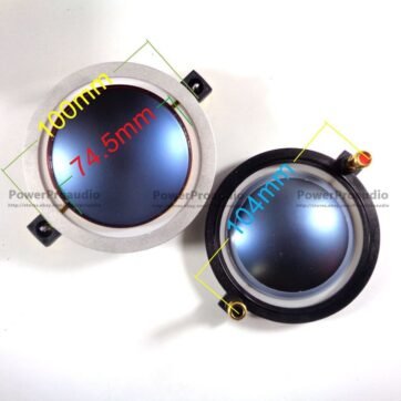 2pcs  Blue Titanium Diaphragm for B&C DE800, WGX800-8 Driver 8 ohm