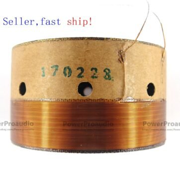 2x quality Replacement Voice coil For B&C 12NDL76-8 Tweeter Speaker 8 Ohm USA