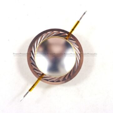 1pcs  44.4 mm 44.5mm Aluminium  Diaphragm Dome with Coil Tweeter Voice Coil