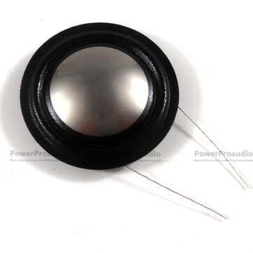 2pcs 26mm Titanium Diaphragm Tweeters Aluminium Frame Front Wires