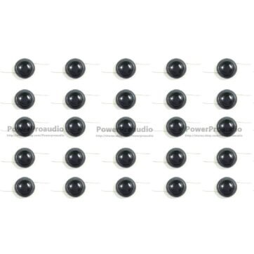 20 pcs Replacement 25.4 mm 25.5mm Tweeter Voice coil,1 inch Transparent